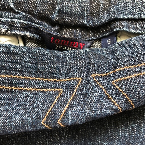 Vintage Tommy Hilfiger Jeans Blue Denim Mini Skirt - Picture 8 of 8